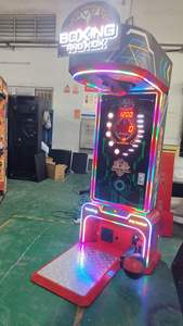 Colorful LED Multi-Function Punch Kick Arcade Game <b>Machine</b> Exciting Coin Operated Digital Score Display for <b>Amusement</b> Centers - Product Image 2