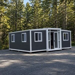 Maison conteneur pliable SUNRISE, type de produit extensible pour une solution de logement pratique, maison conteneur modulaire préfabriquée - Product Image 1