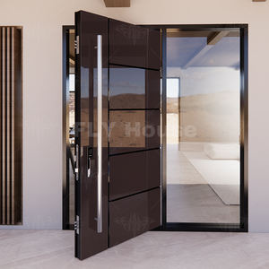 Foshan Fabricant <span class=keywords><strong>de</strong></span> portes supérieures <span class=keywords><strong>Porte</strong></span> pivotante extérieure en fonte d'aluminium <span class=keywords><strong>de</strong></span> haute qualité pour maison extérieure entrée <span class=keywords><strong>porte</strong></span> <span class=keywords><strong>de</strong></span> maison en aluminium - Product Image 3