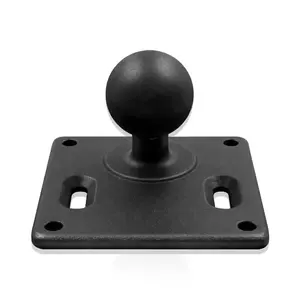 75*75 VESA plate with 1.5 inch ball head mount GPS equipment fixed bracket holder compatible with Ram mount