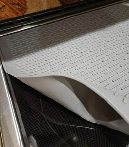 Couvercle supérieur en silicone pour cuisinière électrique Protecteur de verre Tapis de cuisine grande taille Antidérapant <span class=keywords><strong>Lavable</strong></span> Top Protector Cover - Product Image 5