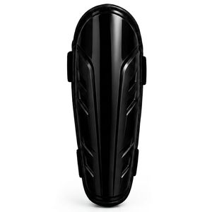 Espinillera Protectora Ligera Negra para Fútbol, Entrenamiento y Partidos - Product Image 1