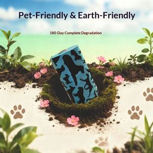 Pet Litter Bags Dog <b>Stool</b> Environmentally Friendly Degradable EPI Garbage Bags Thickened Flat-mouth No Leakage - Product Image 4