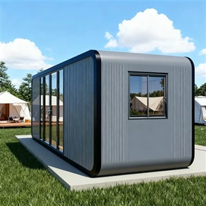 ห้องพักแคปซูลเคลื่อนที่อัจฉริยะ โรงแรมเหล็กสำเร็จรูป บ้านพักตากอากาศสำหรับพื้นที่ชมวิว บ้านพักกลางแจ้งทรงสี่เหลี่ยม - Product Image 5