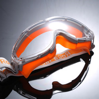 Lunettes anti-buée en silicone UVEX personnalisables, design ventilé, haute flexibilité, longueur réglable, anti-impact pour la protection des yeux