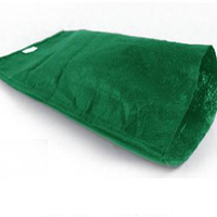 Sac géotextile en polyester non tissé vert et noir pour la protection des rives des rivières, contrôle des inondations, sac de sable géosac, grand sac de terre, sac géo, vente en gros