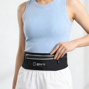 Riñonera Multifuncional Impermeable al Agua, Riñonera Deportiva Delgada Antideslizante con Tira Reflectante - Product Image 1