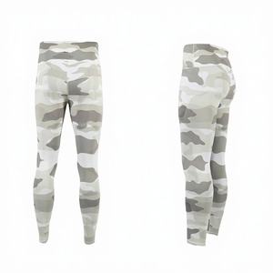 New Custom Active Wear Eco-Friendly Waterproof High Waist Nylon Quick Dry Hidden Crossover Butt Lifting Yoga <b>Leggings</b> Workout - Product Image 4