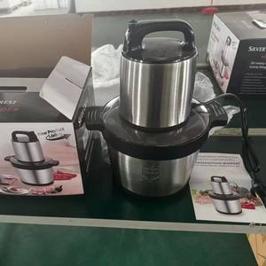Cross Border Export <b>Meat</b> <b>Grinder</b> 8L Stainless Steel <b>Electric</b> Multi Functional Garlic Mincer Household Vegetable Mincing Machine - Product Image 2
