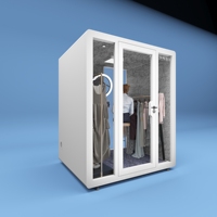 Hoge Kwaliteit Bouwmaterialen Telefooncel Geluiddichte Moderne Geluiddichte Muur Modulaire Kantoor Pods Bij Mij In De Buurt