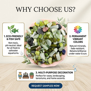 Pietre di Giada Lucidate e Burattate, Ciottoli <span class=keywords><strong>Decorativi</strong></span> Naturali Verdi e Bianchi Misti <span class=keywords><strong>per</strong></span> Decorazione Vasi di Cactus e <span class=keywords><strong>Piante</strong></span> Succulente - Product Image 6