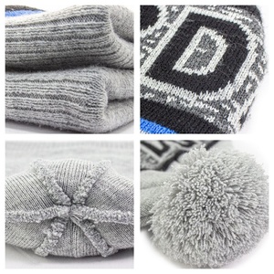 Embroidery Cheap <strong>Men</strong> Custom Winter Knit <strong>Hat</strong> <strong>Pom</strong> <strong>Pom</strong> Jacquard Soft Acrylic Beanie With Fur Thermal Camouflage Skully Beanie <strong>Hat</strong> - Product Image 5