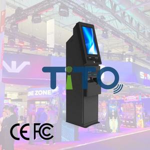 Sistema de Servidor de Kiosco Inteligente TITO para Canje de Efectivo, <span class=keywords><strong>Terminal</strong></span> de Entrada/Salida de Boletos, Juegos de Habilidad, Salas de Bingo, Compras, Inglés - Product Image 1