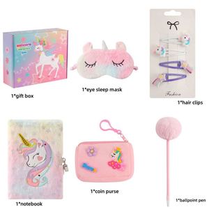 Cute Beautiful Embroidery Private Diary Notepad Fluffy Notebook Hair Clips Keychain <b>DIY</b> Journal <b>Kit</b> for Girls - Product Image 5