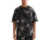 T-shirts tie-dye en coton 100% lavé de haute qualité en gros de Joychuang, personnalisables avec logo, t-shirt tie-dye surdimensionné pour hommes