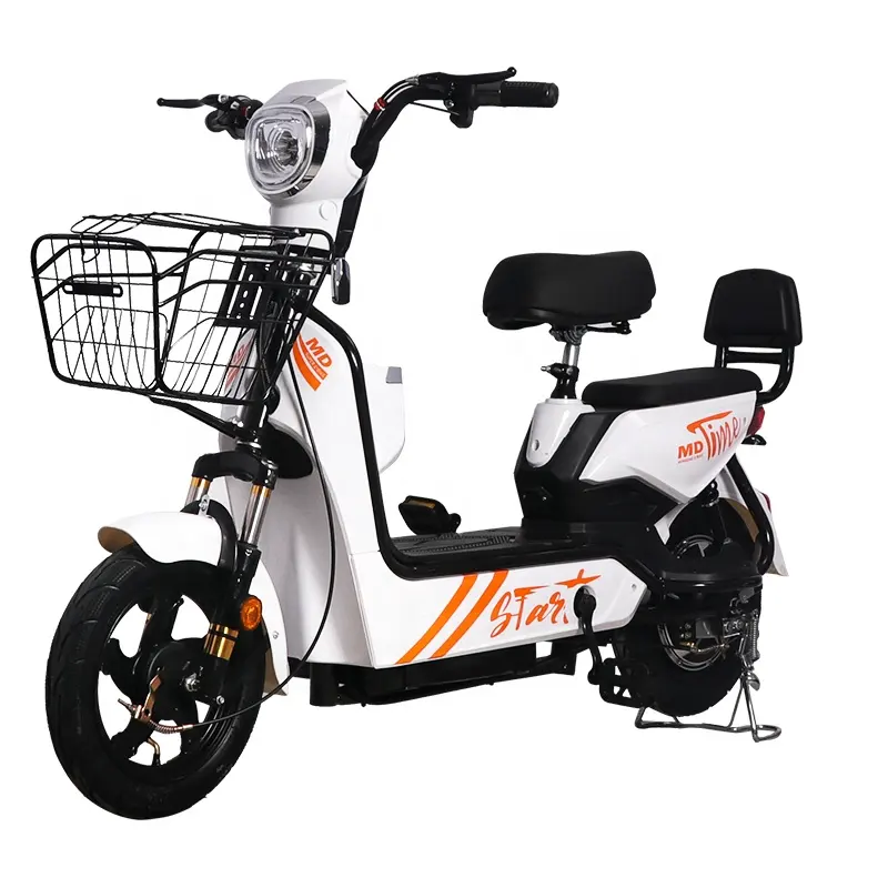Fabbrica in vendita bicicletta elettrica 2 ruote bici elettrica batteria 48V 12Ah bicicletta elettrica per la moda