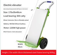 Chariot électrique de haute qualité pour escaliers de haut en bas avec structure de plate-forme Support personnalisable OEM direct d'usine