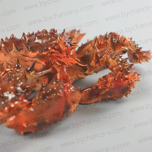 Réplica Premium <span class=keywords><strong>de</strong></span> <span class=keywords><strong>Cangrejo</strong></span> Rey <span class=keywords><strong>Rojo</strong></span> Artificial, Modelo Realista <span class=keywords><strong>de</strong></span> Marisco Falso para Exhibición en Escaparates <span class=keywords><strong>de</strong></span> Tiendas - Product Image 3