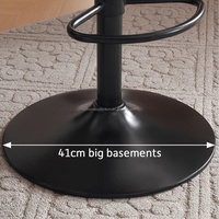 Lot de 4 tabourets de bar ergonomiques à dossier incurvé et réglables pour cuisine – Vente en gros directe usine