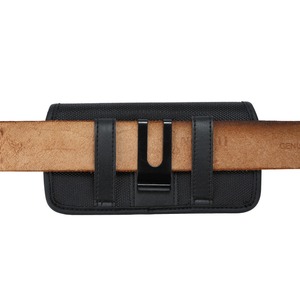 <span class=keywords><strong>Riñonera</strong></span> Universal para iPhone 15, tarjetero Horizontal, <span class=keywords><strong>tela</strong></span> Oxford, <span class=keywords><strong>tela</strong></span> de nailon, 6G Funda de <span class=keywords><strong>cuero</strong></span>, funda de cinturón portátil con cierre - Product Image 3