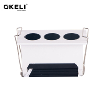 OKELI SKD Encastré Rectangulaire Réglable Downlight 6w 10w 20w Aluminium Led Linéaire Grille Lumière