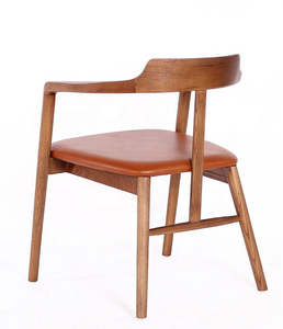 Venta Directa de Fábrica, Lote de Sillas de Comedor Modernas de Lujo, Estilo Nórdico, Madera Maciza, Asiento Acolchado, Sillas para Hotel y Cafetería - Product Image 6