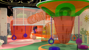 Équipement de terrain de jeu intérieur pour bébés sur le thème personnalisé, zone de jeux modulaire commerciale pour enfants, aire de jeux intérieure pour enfants - Product Image 2