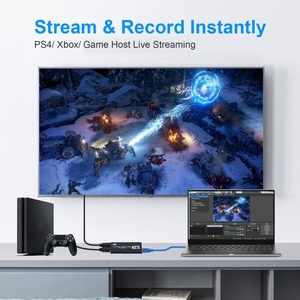 Carte de capture <span class=keywords><strong>vidéo</strong></span> HDTV 4K 1080P 60FPS HDTV vers USB 3.0 <span class=keywords><strong>MP4</strong></span> pour le streaming, caméra de travail/Xbox/PS4/PS5/PC/OBS Jeu - Product Image 4