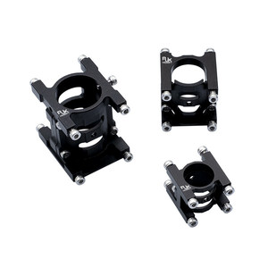 Adaptateur en alliage d'aluminium RJXHOBBY RJX 16/20/25 mm pour bras de drone, fixation du moteur, connecteur de tube (noir) - Product Image 5