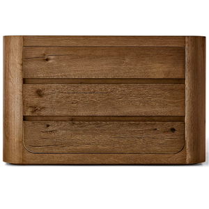 Modern Design <strong>Rustic</strong> Bedroom Solid Wood Multi-functional <strong>Bedside</strong> <strong>Table</strong> with Drawers Oak Nightstand - Product Image 5