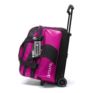 Sac de bowling double roulettes BSCI Factory Zone pour 2 balles avec poignée rétractable - Product Image 6