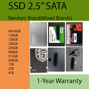 SSD 2.5인치 SATA3 인터페이스 솔리드 스테이트 드라이브 60GB 64GB 120GB 128GB 240GB 256GB 480GB 512GB 960GB 1TB 2TB 4TB 노트북 및 데스크탑용 - Product Image 1