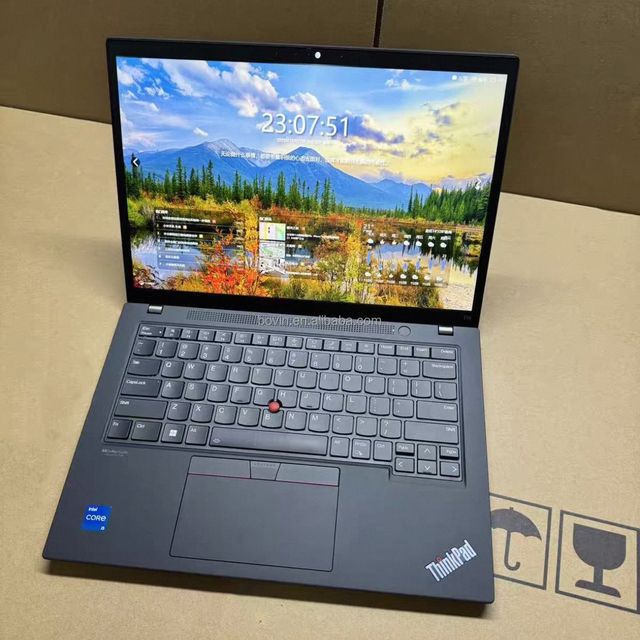 Hot-selling Ultra-thin for Lenovo T14 Gen 3 i7 12gen 16G 512G SSD 14" Lightweight portable used Business laptop Office computer