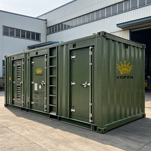 Groupe électrogène diesel intégré 120 kW 150 kVA 250 kW 313 kVA avec conteneur de stockage <span class=keywords><strong>d</strong></span>'énergie photovoltaïque <span class=keywords><strong>pour</strong></span> la sauvegarde industrielle - Product Image 3