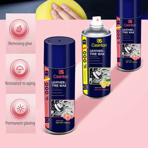 Cire d'intérieur pour <span class=keywords><strong>tableau</strong></span> <span class=keywords><strong>de</strong></span> <span class=keywords><strong>bord</strong></span> <span class=keywords><strong>de</strong></span> voiture pour la réparation Cire anti-âge brillante pour pneus Spray <span class=keywords><strong>de</strong></span> cire pour cuir et pneus - Product Image 5