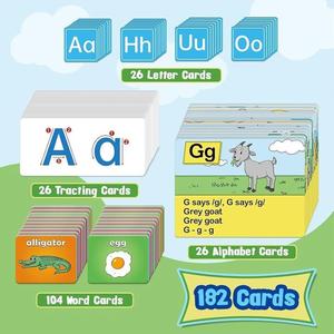 Tabla de Pared para Aprender el Alfabeto, Tarjetas de Memoria ABC, Tabla de Bolsillo, Juguetes Educativos para Jardín de Infancia, Imprescindibles para la Oficina y la Escuela - Product Image 3