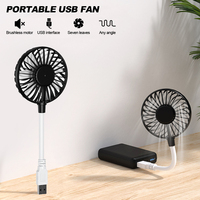 Ventilateur de bureau Plug And Play pliable Mini muet créatif pour batterie externe ordinateur portable chargeur ca accessoires de refroidissement petit ventilateur