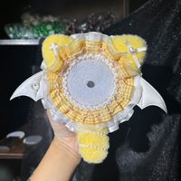 Tempat Penyimpanan Badge Elf Asli yang Cantik, Baki Badge Gumei Buatan Tangan dengan Renda yang Lucu, Dekorasi DIY untuk Tas Ita, Tersedia dalam Berbagai Warna