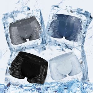 XSpazio <b>Customized</b> Ice Silk Men Comfortable <b>Boxer</b> Underwear - Product Image 3