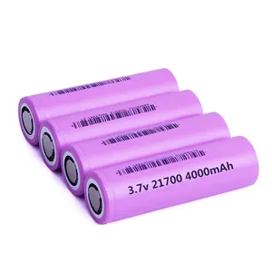Grosir li ion baterai 21700-Paket Baterai Ion Lithium Oem 21700 3.7V 2600Ah Baterai Li Ion Isi Ulang 21700 Baterai Ion Lithium 18650