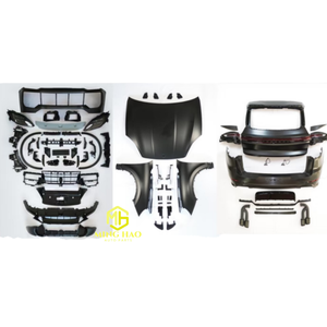 Pièces extérieures de voiture Pare-chocs avant et arrière pour 18-23 <span class=keywords><strong>Porsche</strong></span> Cayenne mise à niveau nouveau 24 9Y0 pare-chocs complet capot aile panneau corps - Product Image 1