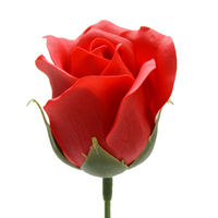 Buket Bunga Sabun 2 Lapis, Buket Bunga Kepala Mawar Hadiah Hari Valentine Bunga Buatan Tangan