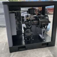 Certification CE 3.7KW 5HP 220V/60HZ 8Bar 0.4m3/Min compresseur d'air à vis monophasé PM VSD pour le travail du bois cloueuse