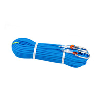 Offre Spéciale 8mm 10mm 12mm Cordes d'escalade statiques en nylon tressé Cordes de sécurité extérieures Cordes statiques
