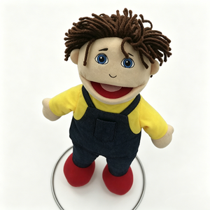 customized Plush Puppet 11CM-30CM <b>Soft</b> <b>Stuffed</b> <b>Toy</b> for Kids Age 2 to 4 Years Boys Character Puppet Play Figure - Product Image 1