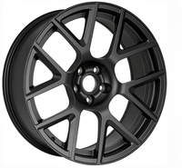 Jantes en alliage forgé noir satiné 20x9 pouces 5x115 pour Dodge Charger Challenger