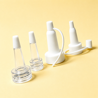 Embouts compte-gouttes jetables de qualité supérieure avec bouchon inviolable pour flacons en verre, bouteilles d'huiles essentielles et emballages cosmétiques