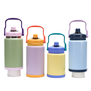 Stainless Steel Insulated Water <b>Bottle</b> 304 Large Capacity Portable For Outdoor Camping Sports Use - Product Image 4