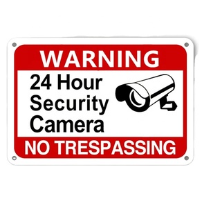 Alumetal Biển Nhôm Cảnh Báo An Ninh Kim Loại Biển Báo Giao Thông - Product Image 3