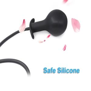 Silikon büyüt pompa uzatma dilatör şişme Anal Plug erotik seks oyuncakları çiftler aşk zevk - Product Image 5